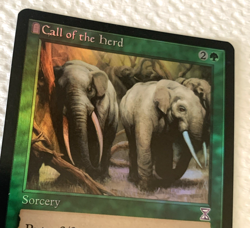 Call of the Herd MTG Timeshifted FOIL 74/121 LP - Image 4