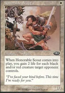 Honorable Scout - Planeshift #8/143 MTG Magic The Gathering - Image 1