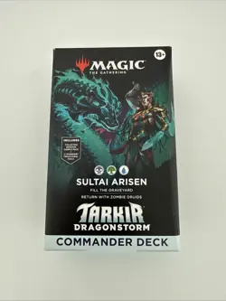MTG Sultai Arisen Tarkir Dragonstorm New Sealed English Magic Commander Deck - Image 1
