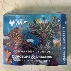 MTG Cmdr Legends Battle for Baldur's Gate (CLB) Collector booster box **Sealed** - Image 1