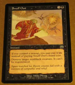 Snuff Out Mercadian Masques Regular - Image 1