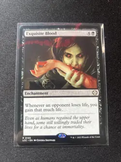 MTG - Exquisite Blood - Lost Caverns of Ixalan Commander - Image 1