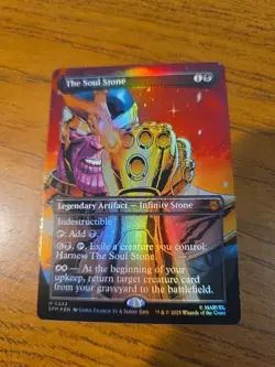 The Soul Stone (Borderless) Marvel's Spider-Man Foil - Image 1
