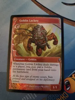 Mtg Goblin Lackey (Future Sight) Mystery Booster 2 FOIL - Small Seller 🐱 - Image 1