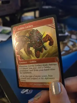 Mtg Goblin Lackey (Future Sight) Mystery Booster 2 FOIL - Small Seller 🐱 - Image 3