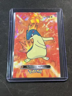 Pokemon Card Database 2 Holo Quilava #156 - Image 1
