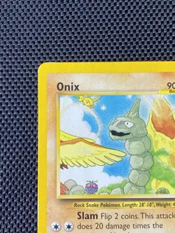 Pokemon Card - Onix Southern Islands 3/18 Promo LP+ - Image 2