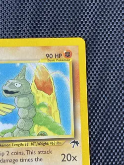 Pokemon Card - Onix Southern Islands 3/18 Promo LP+ - Image 3