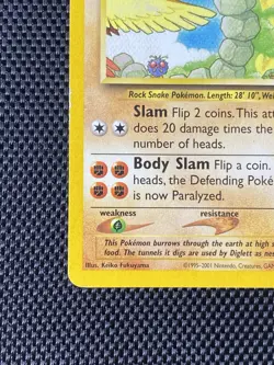Pokemon Card - Onix Southern Islands 3/18 Promo LP+ - Image 5