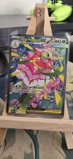 Mega Meganium EX 272/217 Special Illustration Rare Pokemon Ascended Heroes NM - Image 1