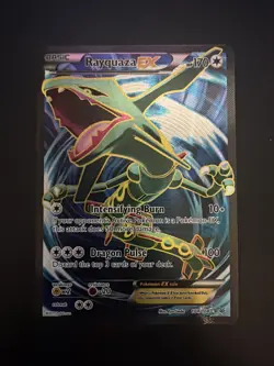 Pokemon TCG Rayquaza EX Full Art Ultra Rare Roaring Skies - Image 1