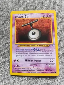 Unown 'T' - 88/105 - Common - Neo Destiny Pokemon Card NM/LP WOTC Vintage Rare - Image 1