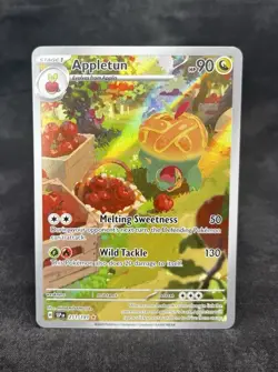 Pokemon TCG Surging Sparks Appletun 211/191 Secret Illustration Rare Card - Image 1