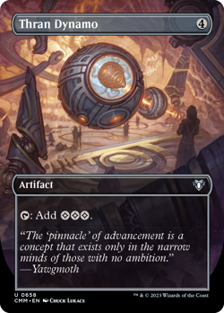 Thran Dynamo (Borderless) #658 (Foil) (DMG) Commander Masters CMM Magic MTG - Image 1