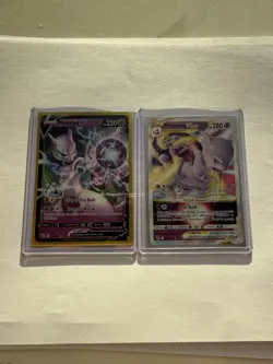 Pokemon GO TCG Mewtwo V 030/078 and Mewtwo VSTAR 031/078 NM/M - Image 1