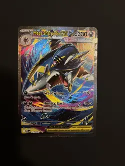 Pokemon TCG Phantasmal Flames Mega Sharpedo Special Illustration Rare 127/094 - Image 1