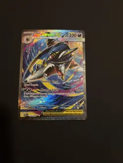 Pokemon TCG Phantasmal Flames Mega Sharpedo Special Illustration Rare 127/094 - Image 2