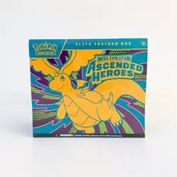 POKEMON MEGA EVOLUTION ASCENDED HEROES ELITE TRAINER BOX - DRAGONITE & ZEKROM - Image 1