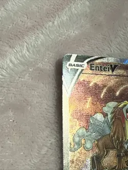 Pokemon Entei V Ultra Rare Full Art GG36/GG70 Crown Zenith Galarian Gallery Holo - Image 4