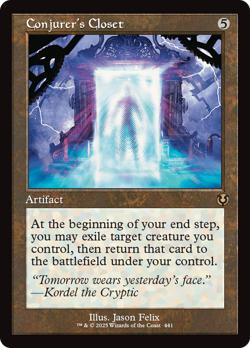Conjurer's Closet (Retro Frame) #441 (MP) Innistrad Remastered INR Magic MTG - Image 1