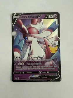 Pokemon Dark Sylveon V Promo Holo SWSH: Sword & Shield 2019 SWSH134 NM - Image 1