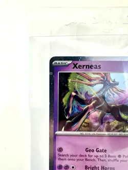 Pokemon TCG Mega Evolutions Xerneas Best Buy Exclusive Promo Stamped Sealed NM - Image 2