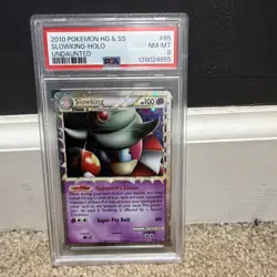 The Pokemon Company Slowking (Prime) 85/90 Undaunted Ultra Rare Holo PSA 8 - Image 1