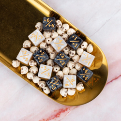 48 Pieces Abilities Keywords Counter Dice Black MTG Dice Counters Bulk Creature - Image 5