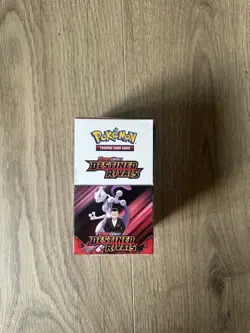 Pokemon TCG - Destined Rivals - Half Booster Box - 18 Packs - Unsealed Display - Image 1