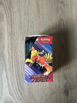 Pokemon TCG - Destined Rivals - Half Booster Box - 18 Packs - Unsealed Display - Image 3