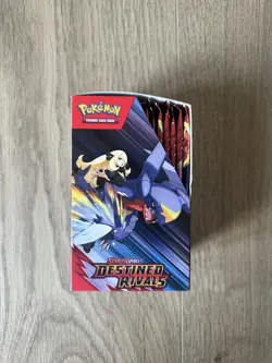 Pokemon TCG - Destined Rivals - Half Booster Box - 18 Packs - Unsealed Display - Image 5