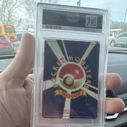 Pokemon Item Finder Basic 1996 Japanese Trainer Rare Regular PSA 6 - Image 2