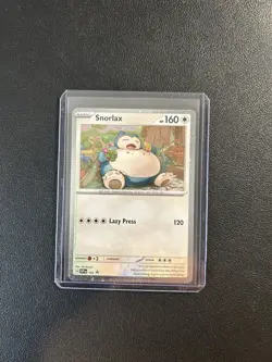 Snorlax 122 Holo Promo Scarlet & Violet Promo Pokemon Holo Near Mint - Image 1