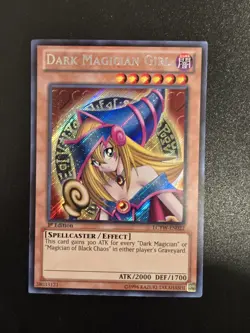 Yugioh Dark Magician Girl LCYW-EN022 Secret Rare 1st Edition NM - Image 2