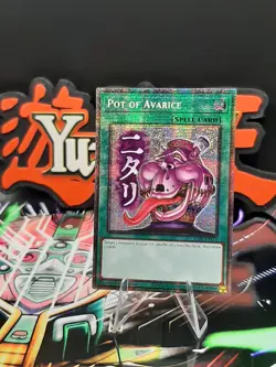 Yu-Gi-Oh! Pot of Avarice RA05-EN114 Starlight Rare 1st Ed NM - Image 1