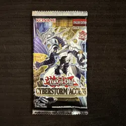 Yu-Gi-Oh Cyberstorm Access booster pack New/Factory Sealed - Image 1