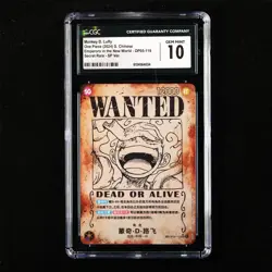 CGC 10 GEM MINT 2024 One Piece CHN Monkey D. Luffy OP05-119 SEC SP Ver. - Image 1