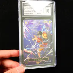 CGC 10 GEM MINT 2025 One Piece CHN Monkey D. Luffy OP09-119 SEC SP Ver. - Image 2