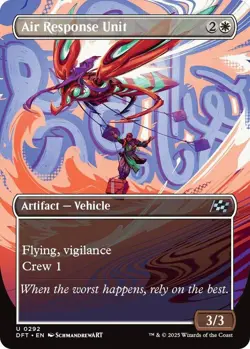 Air Response Unit (Borderless) - Aetherdrift - 0292 - MTG - NM - Image 1