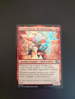 General Kreat, the Boltbringer 0048 MTG Near Mint - Image 1