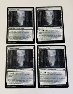 4X MTG Rimewood Falls - Kaldheim NM - Image 1