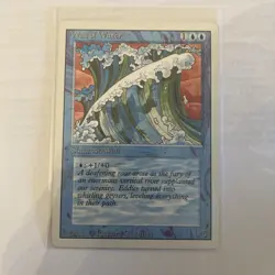 1993 Magic the Gathering - Wall of Water - Summon Wall - Unlimited MTG - Image 1