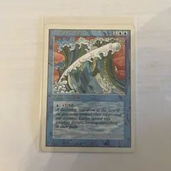 1993 Magic the Gathering - Wall of Water - Summon Wall - Unlimited MTG - Image 3