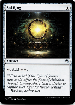 Sol Ring [Commander: Aetherdrift] MTG Magic NM/M - Image 3