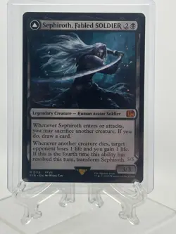 NM - Sephiroth, Fabled SOLDIER, #0115 - Final Fantasy x MTG - Image 1