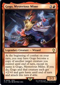 MTG Gogo, Mysterious Mime (56) | NM | Commander: Final Fantasy (FIC) - Image 1