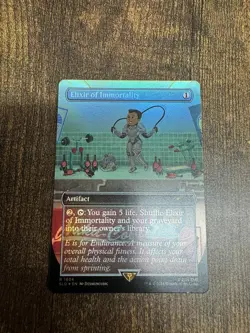 Fallout Secret Lair MTG Foil Artifact Elixir of Immortality - Image 1