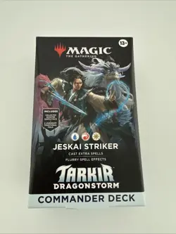 Magic The Gathering Dragonstorm Commander Deck - Jeskai Striker - Image 1