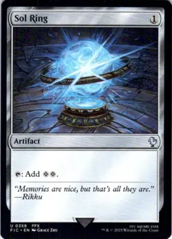 MTG Sol Ring (0358) (358) | NM | Commander: Final Fantasy (FIC) - Image 1