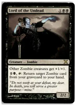 MTG Lord of the Undead - 10th Edition Moderately Played English - Image 1